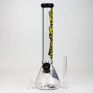 DEATH ROW-15.5" 7 mm Glass water bong by Infyniti [Gin & Juice]_1