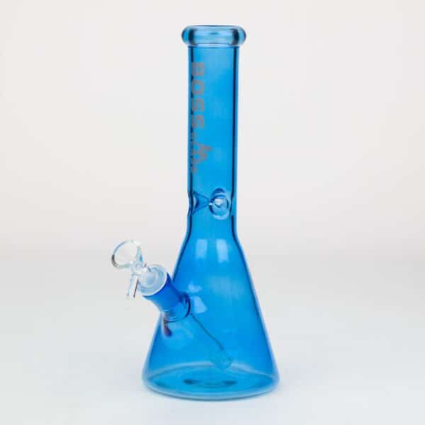 10" Boss blue glass bong [AK113]_0